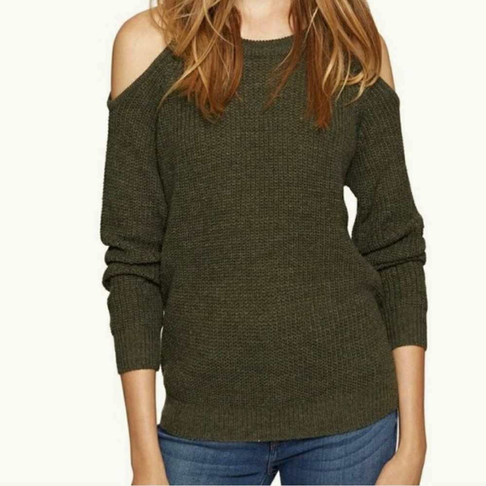 Hollister cold shoulder sweater